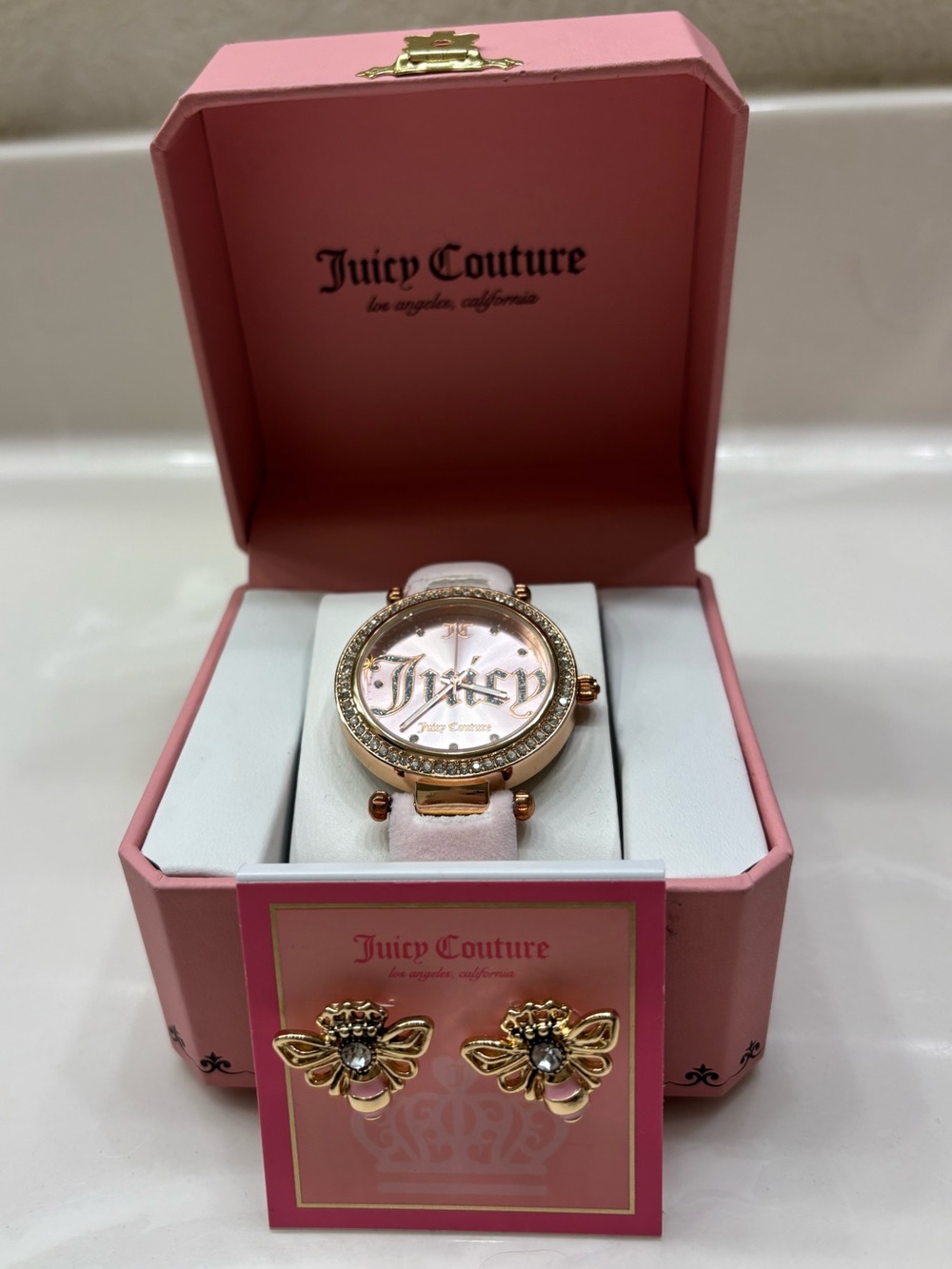 Juicy Couture Watch and earrings - NWT